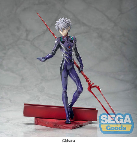 Evangelion: 3.0+1.0 Luminasta PVC Statue - Kaworu Nagisa x Spear of Longinus