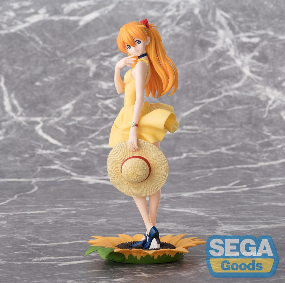 Rebuild of Evangelion Luminasta Asuka Summer Dress PVC Statue Ver. 2