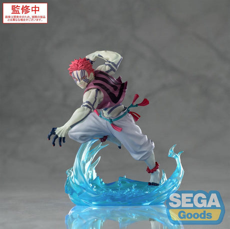 Demon Slayer: Kimetsu no Yaiba Akaza Xross Link Anime Statue 14 cm