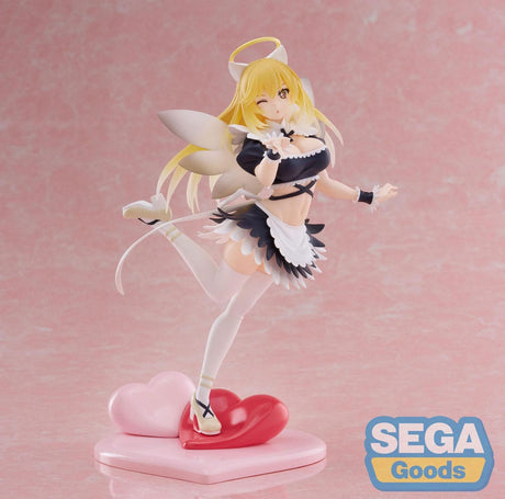 A Certain Scientific Railgun T Misaki Shokuhou Fallen Angel Maid PVC Statue (20cm)