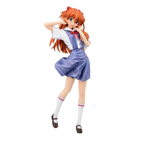 Neon Genesis Evangelion XStellar Asuka Uniform PVC Statue 21cm