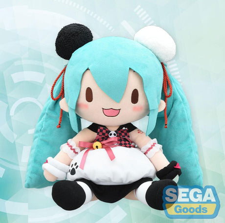 Hatsune Miku Panda Bun Plush Figure - Character Vocal Series 01, 40cm