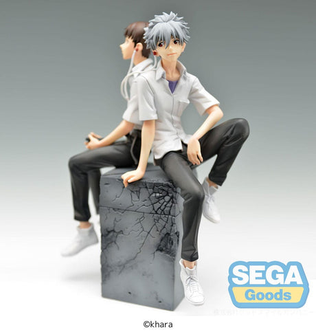 Rebuild of Evangelion Shinji & Kaworu Luminasta PVC Statue (Kaworu Ver.) - 17cm
