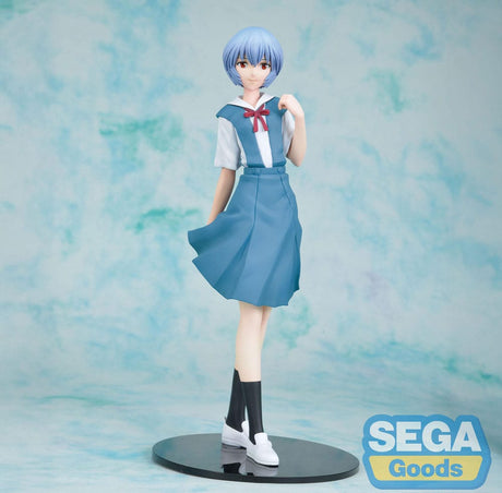 Rebuild of Evangelion High Premium PVC Rei Uniform Statue (20 cm)