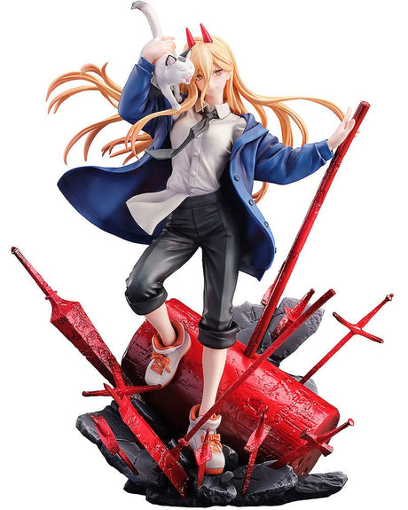 Chainsaw Man 1/7 Scale Power & Meowy Statue by S-FIRE - 28 cm