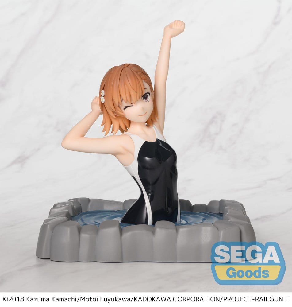 A Certain Scientific Railgun T Mikoto Misaka Thermae Utopia 14cm PVC Statue