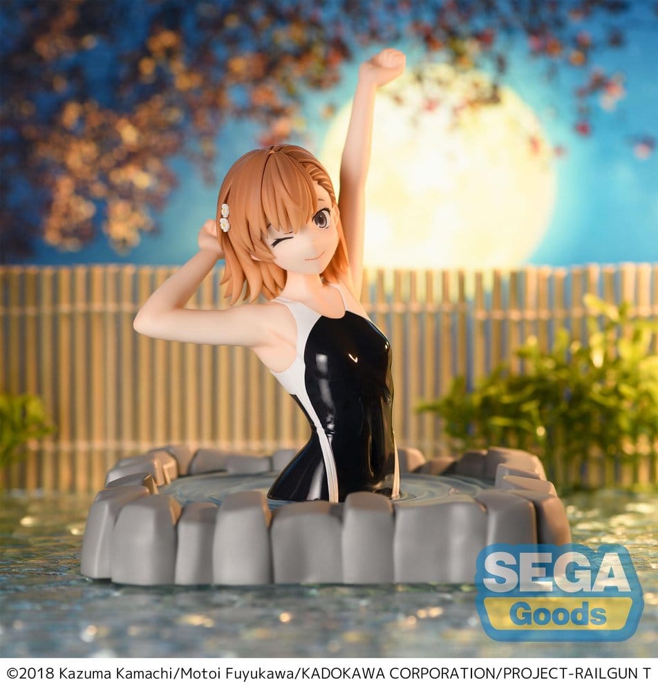 A Certain Scientific Railgun T Mikoto Misaka Thermae Utopia 14cm PVC Statue