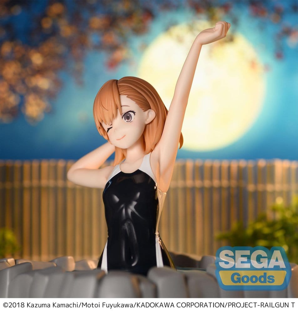 A Certain Scientific Railgun T Mikoto Misaka Thermae Utopia 14cm PVC Statue
