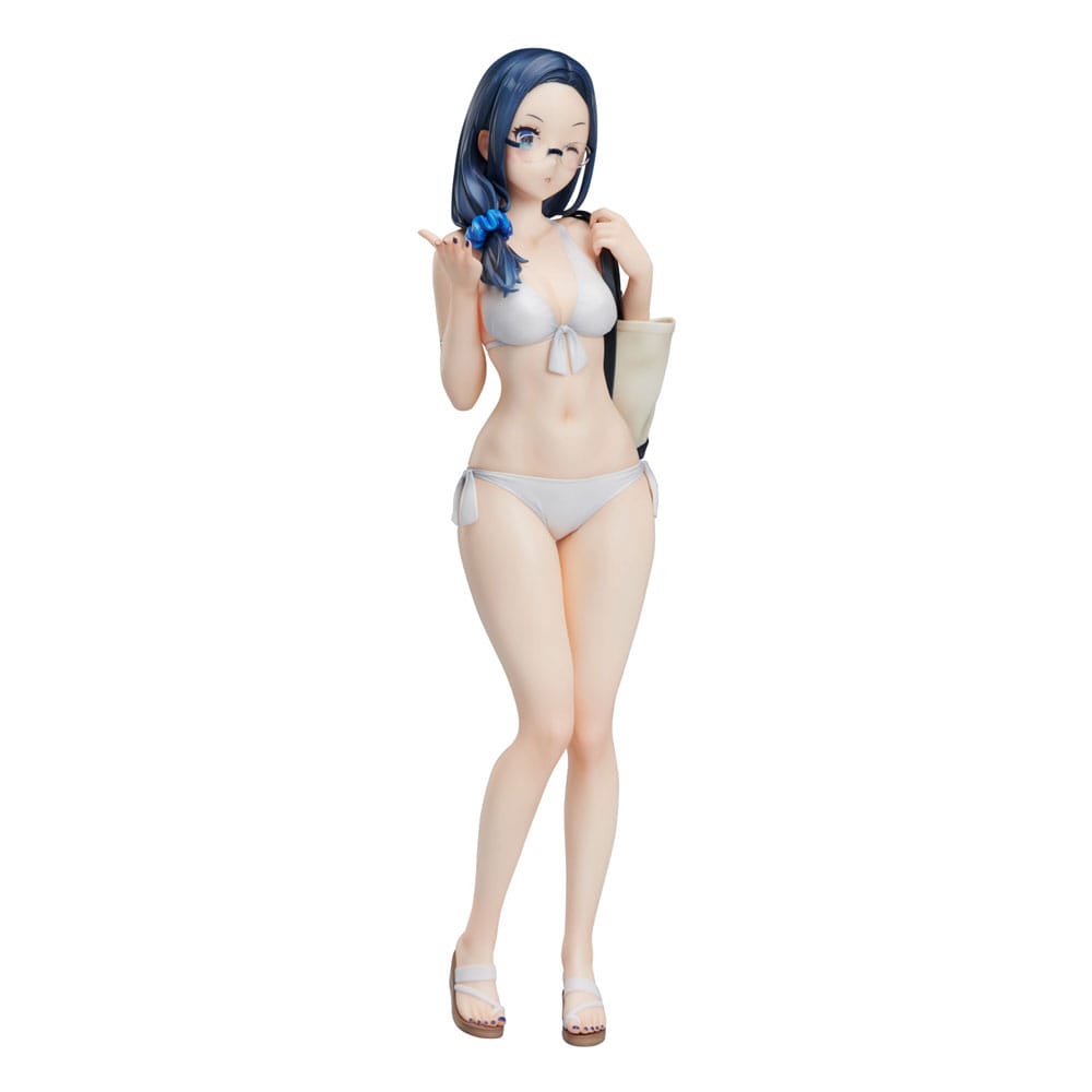 92M Illustration PVC Statue - Myopic Sister Date-Chan Limited Edition Swimsuit Ver.