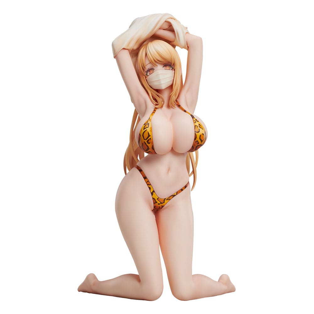 POPQN Leopard Print Swimsuit PVC Statue - 1/6 Scale, 21cm