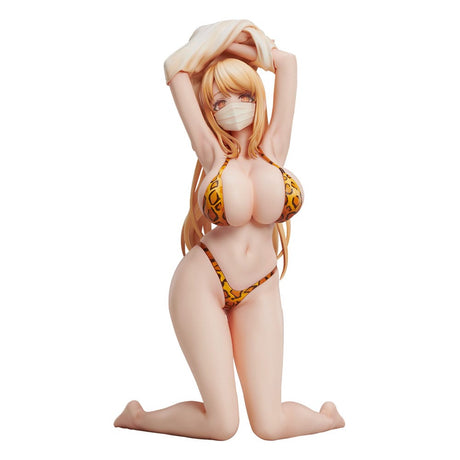 POPQN Leopard Print Swimsuit PVC Statue - 1/6 Scale, 21cm
