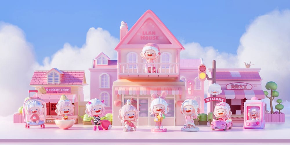 Lazy Pink Dreamland Trading Figures 11cm Assortment (8) - Original Character