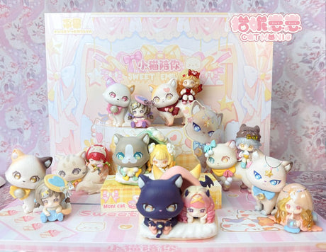 Original Character: Cat Nizizi-Kitten Trading Figures (6 Assortment)