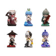 Original Character Huozai Wusheng Group Trading Figures (6 pcs) 8 cm