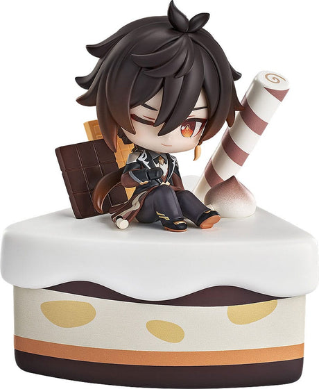 Genshin Impact: Wondrous Travels Zhongli Chibi Figure (12cm)