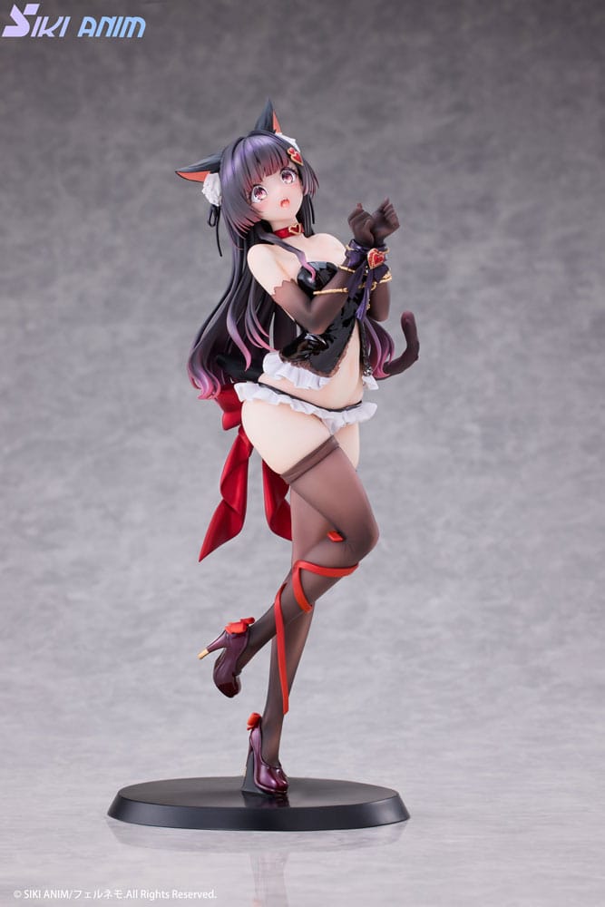 Original Character PVC Statue 1/7 Ruhuna-chan Shibarare Cat Deluxe Edition, 26 cm