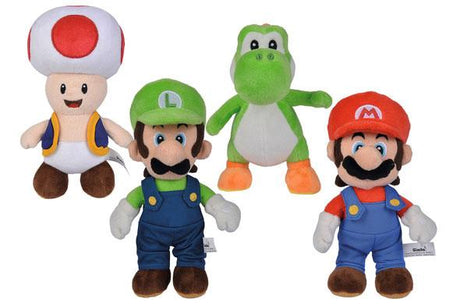 Super Mario All Stars Plush Figures 20cm - Set of 12