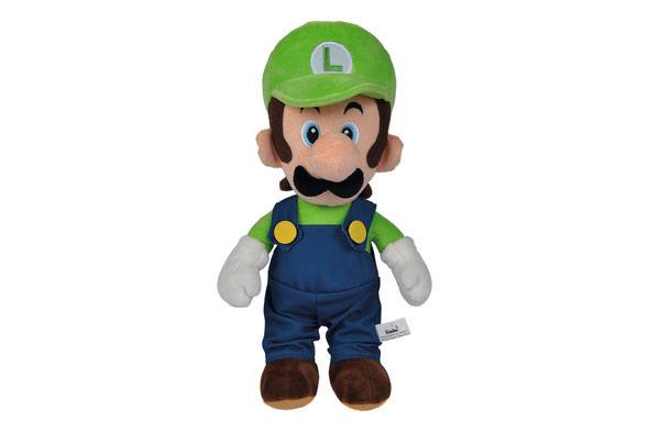 Super Mario Luigi Plush Figure - 30 cm