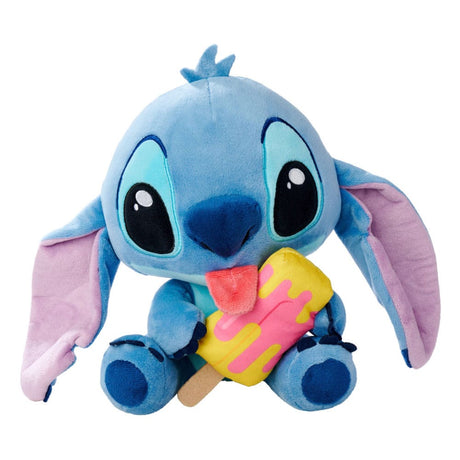 Disney Lilo & Stitch 25cm Plush Figure - Stitch with Popsicle
