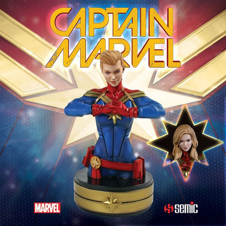 Captain Marvel 20cm Resin Bust with Interchangeable Heads