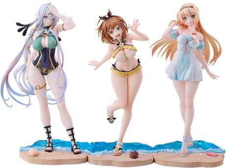 Atelier Ryza Swimsuit Ver PVC Statues 3-Pack: Ryza, Klaudia, Lila