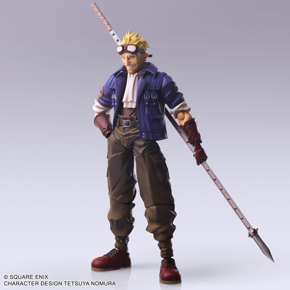 Final Fantasy VII Bring Arts Cid Highwind 15cm Action Figure