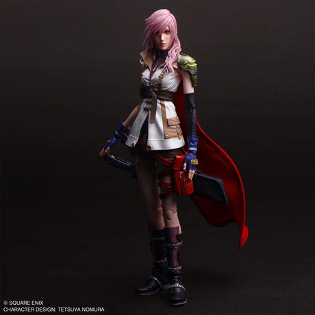 Final Fantasy XIII Play Arts Shin Lightning Action Figure, 26cm