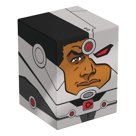 DC Justice League Cyborg Squaroe Collectible Card Box