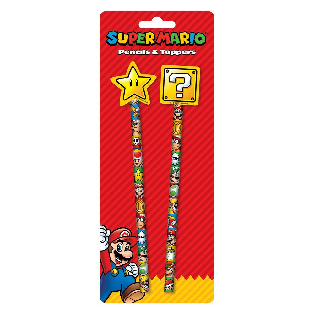 Nintendo Super Mario 2-Piece Stationery Set