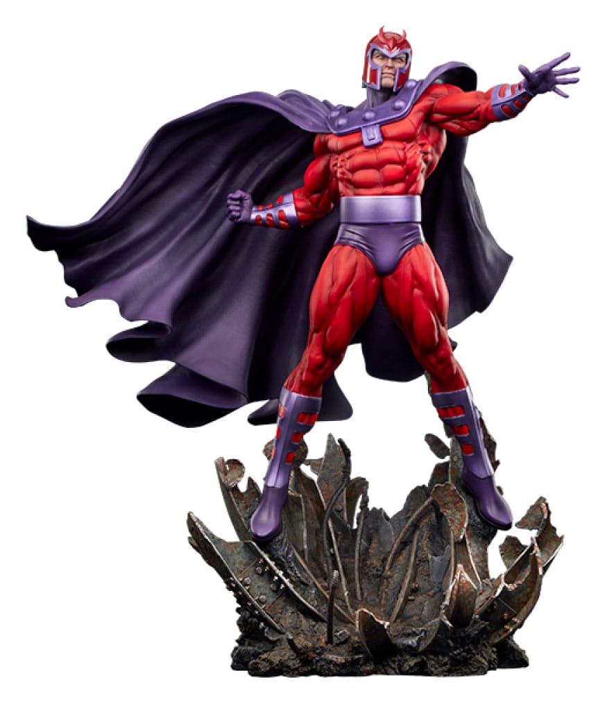 Marvel Master of Magnetism: Magneto Premium Format Statue - 64 cm