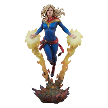 Captain Marvel Premium Statue - Marvel's Iconic Heroine by Sideshow
