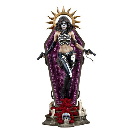 La Muerta Premium Format Statue Coffin Comics - 61 cm