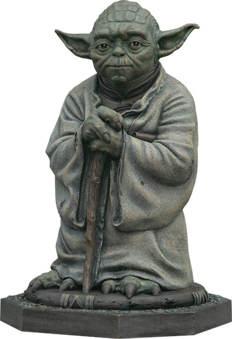 Sideshow X Noble Studio - Star Wars Yoda Bronze Statue (79 cm)