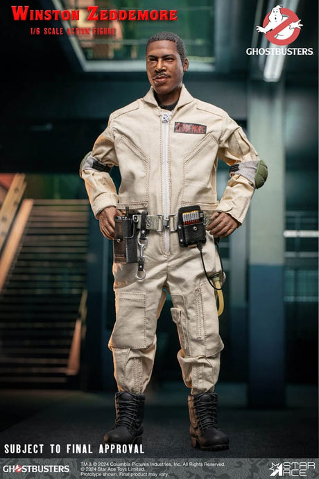 Ghostbusters (1984) Winston Zeddemore Action Figure 1/6 - 30cm