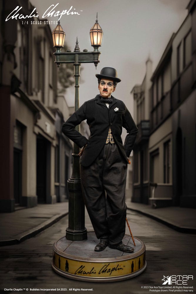 Star Ace & X-Plus Charlie Chaplin Little Tramp 1/4 Scale Statue