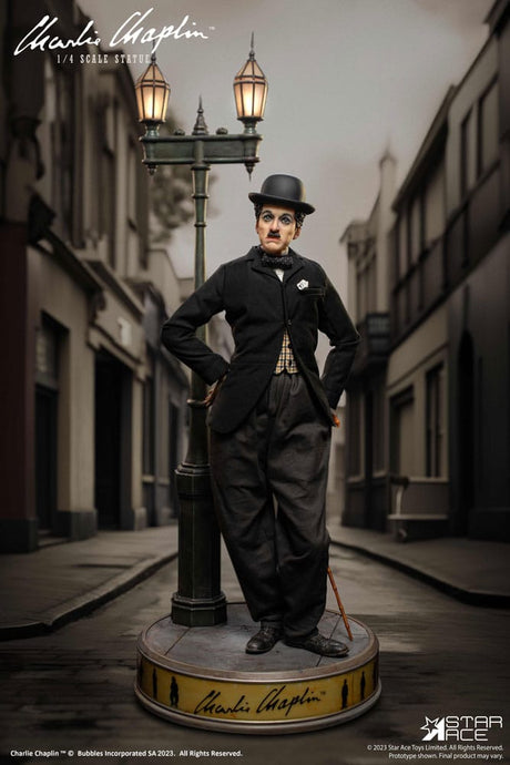 Star Ace & X-Plus Charlie Chaplin Little Tramp 1/4 Scale Statue