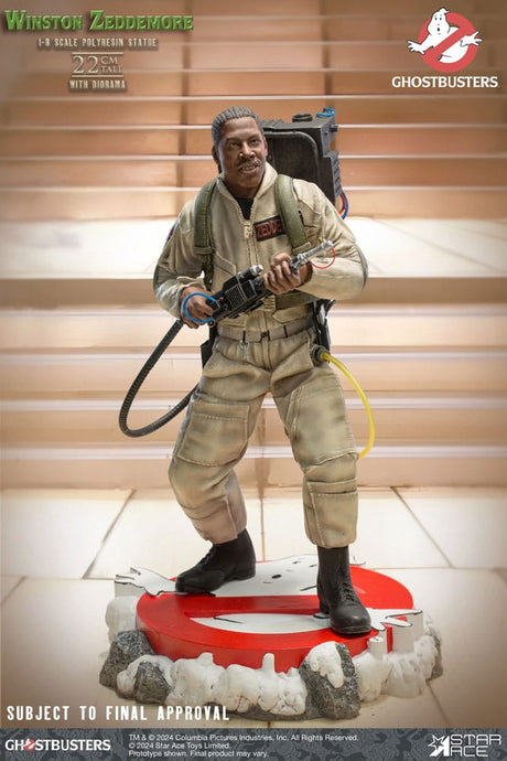 Ghostbusters 1/8 Scale Winston Zeddemore Statue (22 cm)