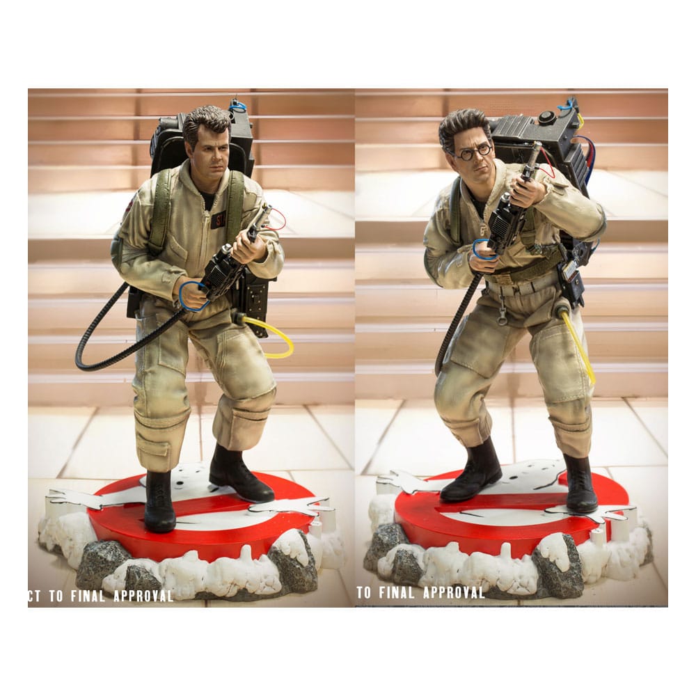Ghostbusters 1/8 Egon Spengler + Ray Stantz Statue Set 22cm