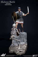 Ray Harryhausen 1/8 Skeleton Battle Diorama, 30cm