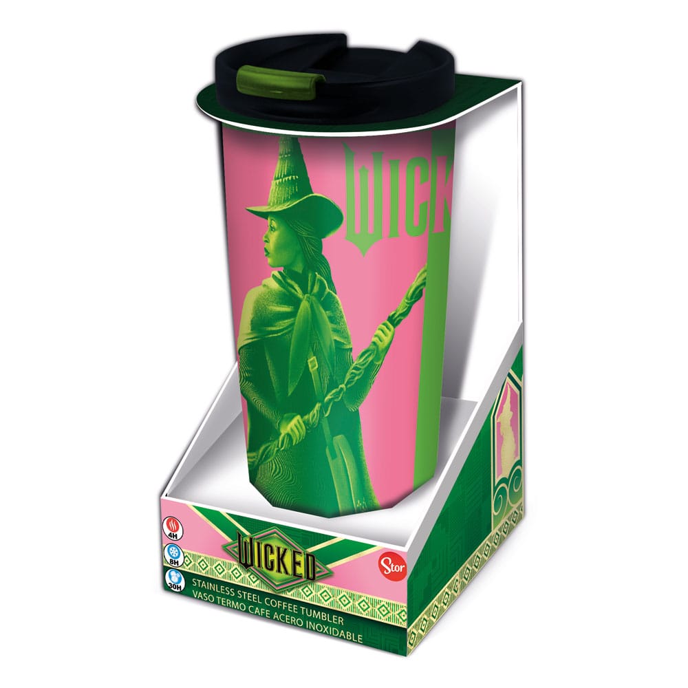 Wicked Elphaba & Glinda Stainless Steel Travel Tumbler