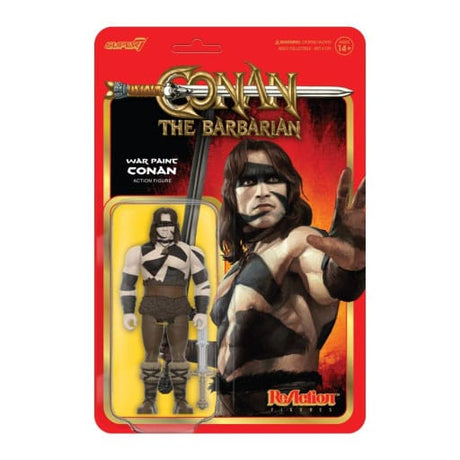 Conan The Barbarian War Paint Action Figure - Super7 ReAction