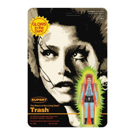 Super7 ReAction Figure: Trash (Monster Glow) - Return of the Living Dead