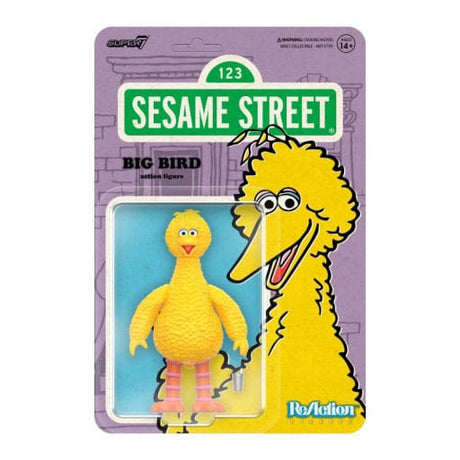 Big Bird Sesame Street ReAction Figure Wave 03 by Super7