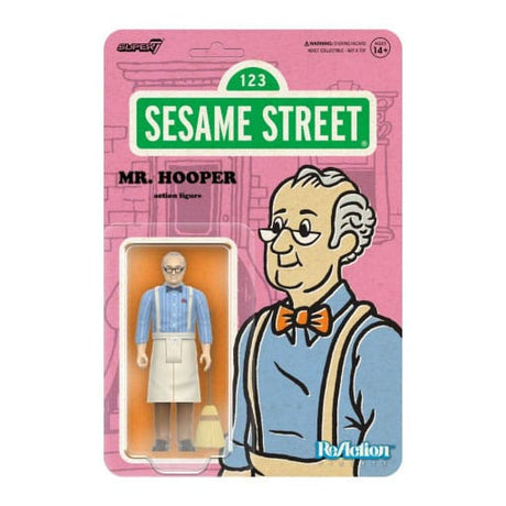 Super7 Sesame Street: 3.75in Mr. Hooper ReAction Figure Wave 03