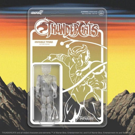 Thundercats ReAction Clear Tygra Action Figure 10 cm