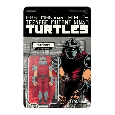TMNT ReAction Action Figure Wave 11 - Shredder (Comic Color)