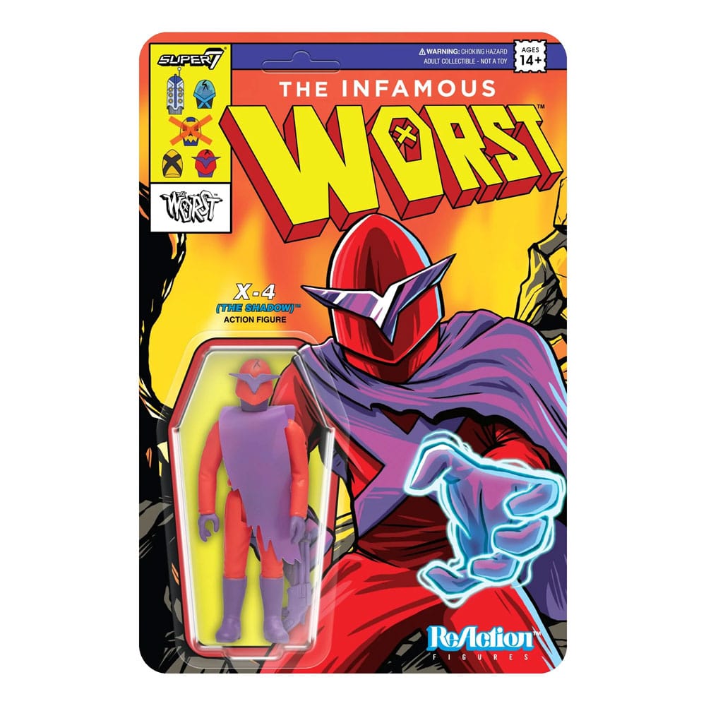 The Worst ReAction Figure - Mutant Team X4 (The Shadow) 10cm
