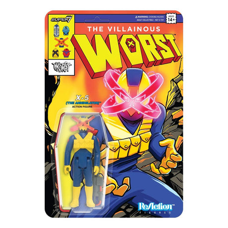 Super7 The Worst ReAction Figure - Mutant Team X5: The Annihilator