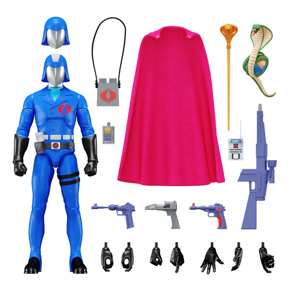 Super7 G.I. Joe Ultimates Cobra Commander Action Figure 18 cm