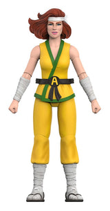 TMNT Ultimates Ninja April Action Figure - 18cm Super7 Edition